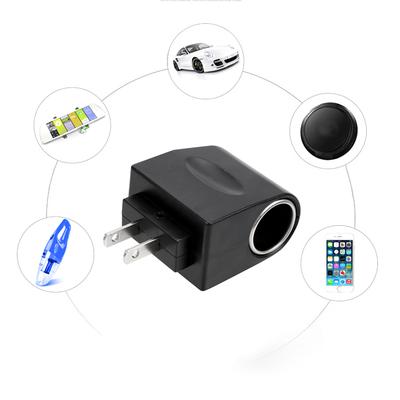 Interior Parts Auto Accessories AC 220V To DC 12V Car Cigarette Lighter Adapter EU US Plug Converter
