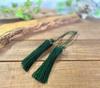 Hyakukaen Kutani Tassel Olive [Wind Chime]