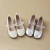 Augustine Mary Jane Single Shoes Women's 2025 New Summer Small Fragrant Wind Soft Sole Small Leather Shoes Temperament Shallow Mouth Single Shoes