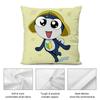 K-Keroro G-Gunsou Frog Pillow Case Plush Fabric Soft Double Sided Print Sofa Cushion Cover Throw Pillow Covers