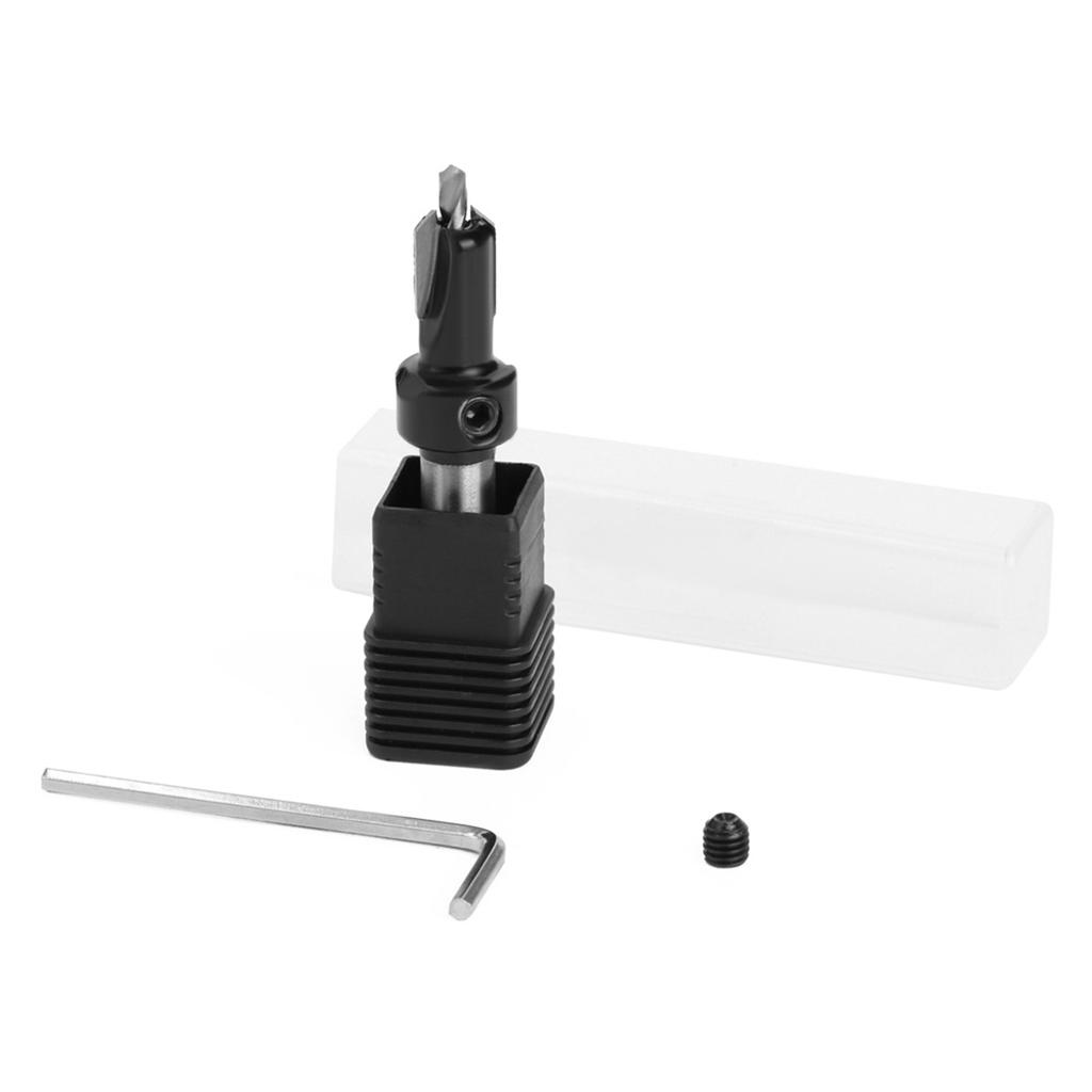 8/10mm Shank Counter Sink Drill Bit Milling Cutter for Woodworking Screws Countersinking Drills Carpentry Tool