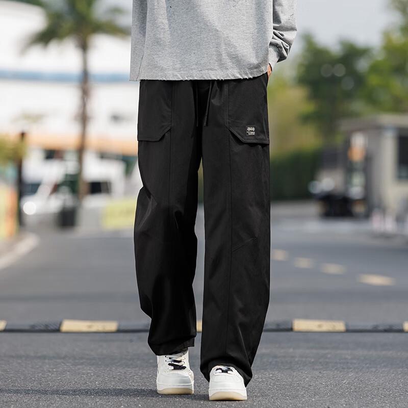 Wassup Sohot Men's Straight-Leg Cargo Pants