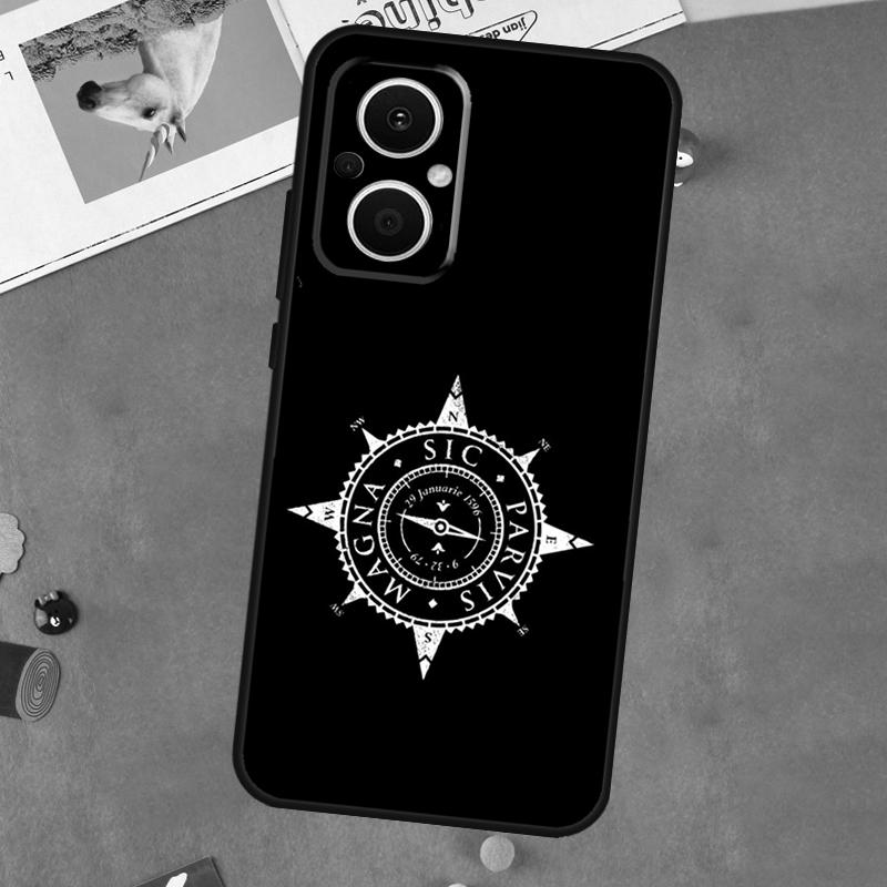 

Compass For OPPO Reno 7 8 Lite 10 11 12 13 14 Pro 8T 11F 12F 13F 14F OPPO Find X8 X5 X6 X9 Pro Case OPPO Reno7 Lite