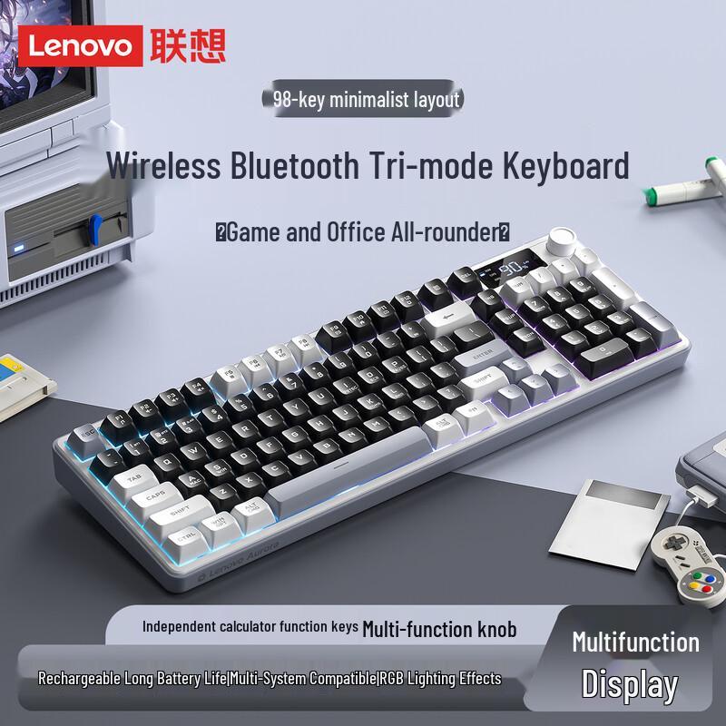 

Lenovo GK10 Lite Tri-Mode Wireless Keyboard