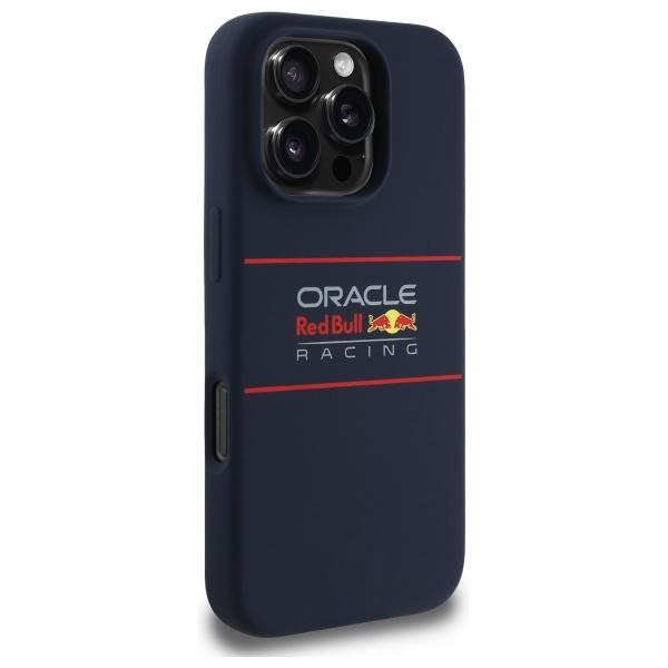 Red Bull Rbhmp16L24Sihsrv Iphone 16 Pro  6.3 Hardcase Granatowy/Navy Silicone Horizontal Logo Magsafe