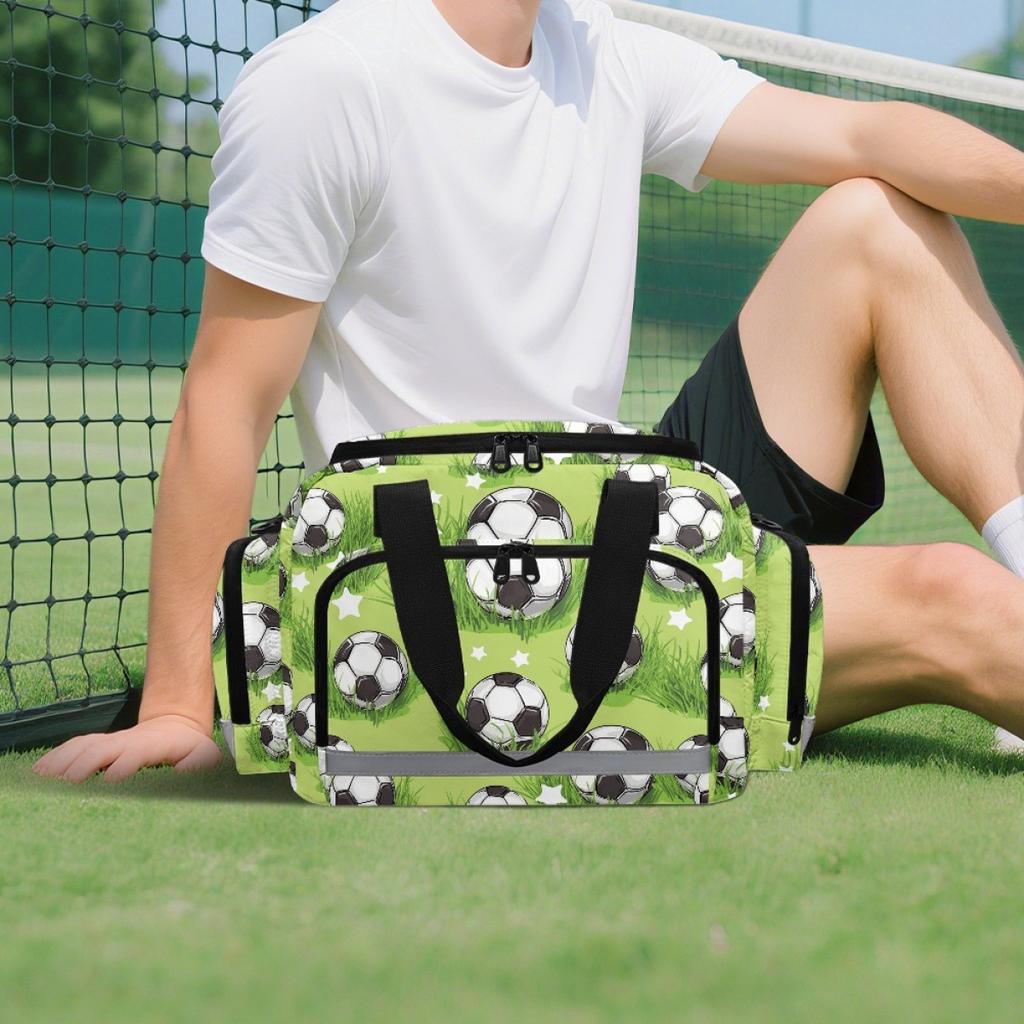 International Station Outdoor Sports Bag Football Printing Customizable Sports Large Capacity Kit