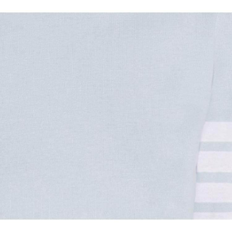 THOM BROWNE Three-stripe Long-sleeved T-shirt Women's FJS103G-07862-480