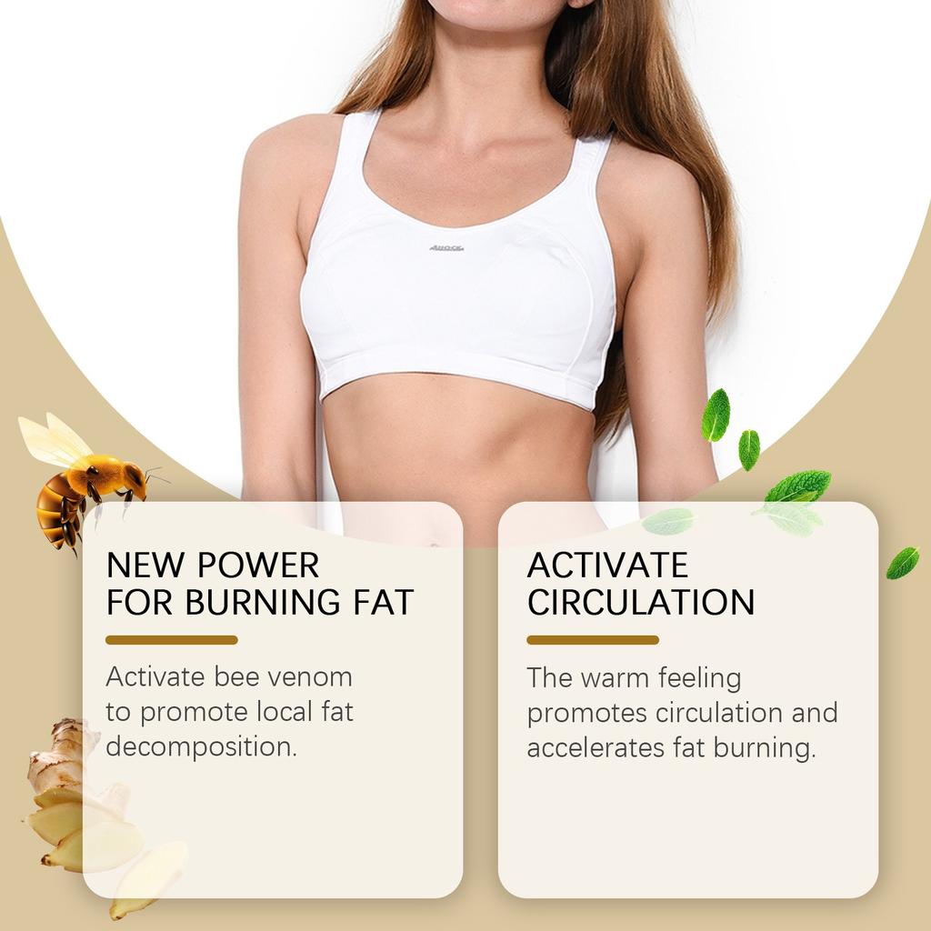 Bee Slimming Oil, Advanced Bee, Bee Firming Oil, Bee Lymphatic Drainage & Slimming Oil, For Men And Women (30ml)