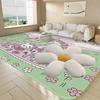 Cute Pink Esther Bunny Entrance Door Mat Washable Non-Slip Living Room Sofa Chairs Area Mat Kitchen Welcome Doormat