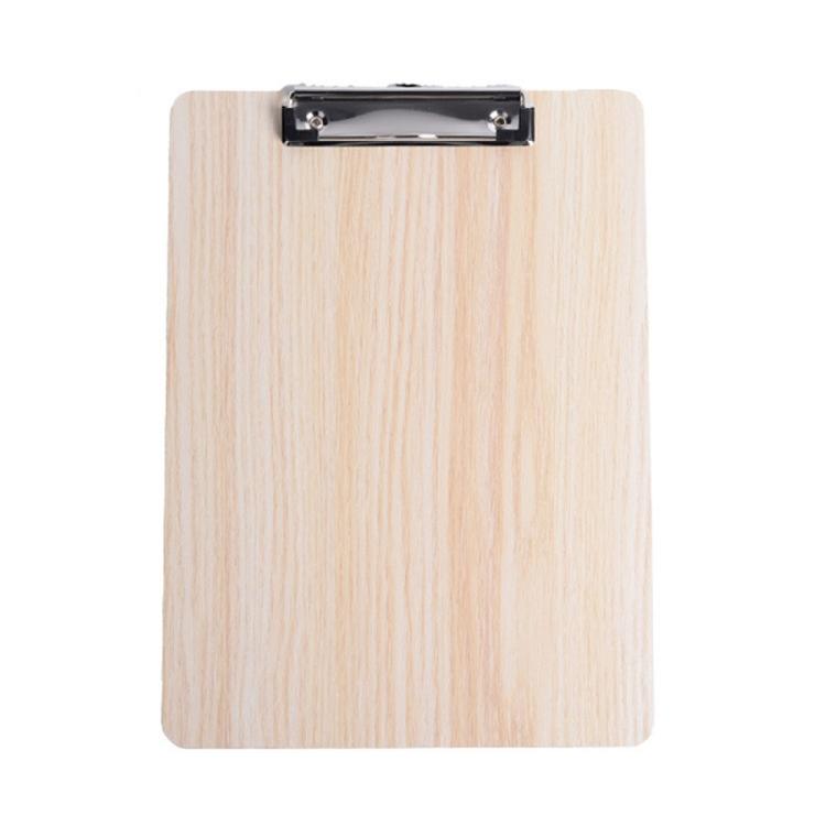 A4 Document Clipboard Wooden Drawing Clipboards Sketch Board Writing Board Office School Supplies