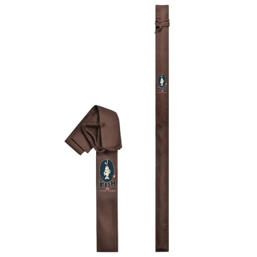 130cm Folding Fishing Bag Canvas Fishing Tackle Bag Crossbody Fishing Rod Bag  Utility Storage