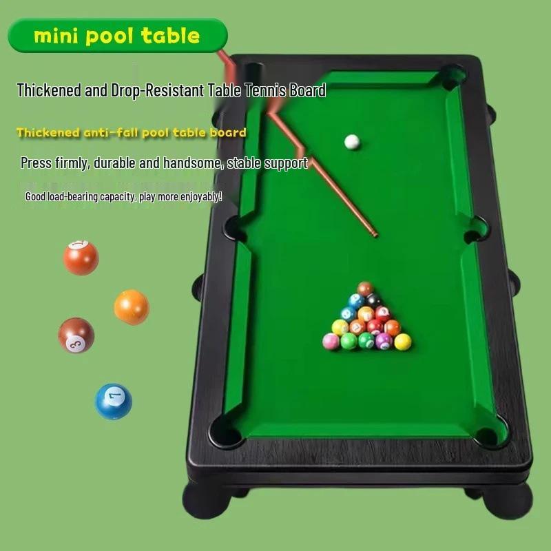 Jucărie Biliard de Interior pentru Copii - Masă de Biliard Mini Educativă pentru Băieți și Joc Părinte-Copil
