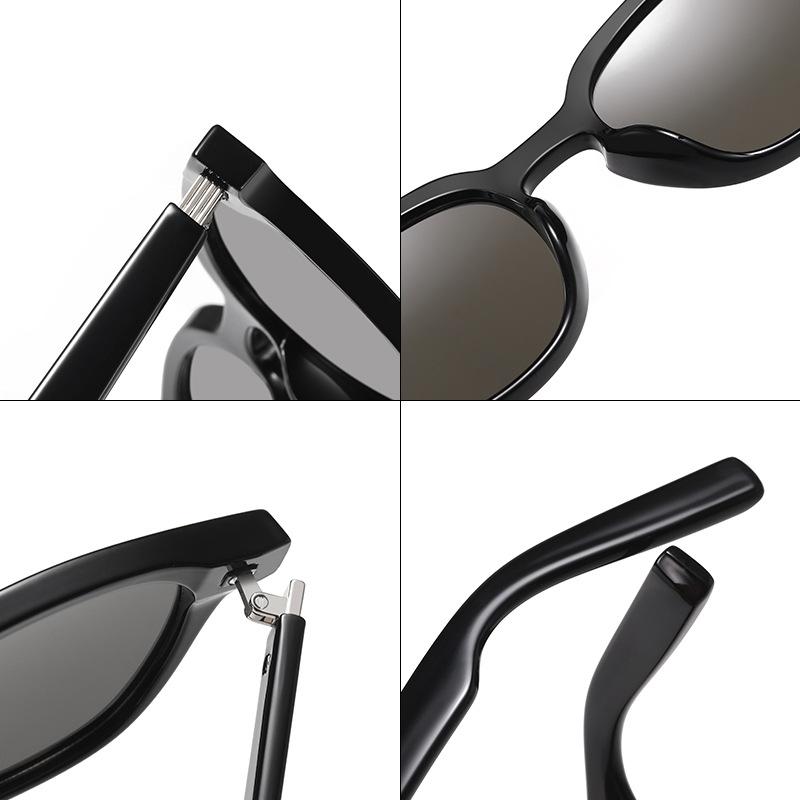 New Han Chao Sunglasses Nylon Lens GM Sunglasses Fashion Transparent TR Full-frame Sunglasses