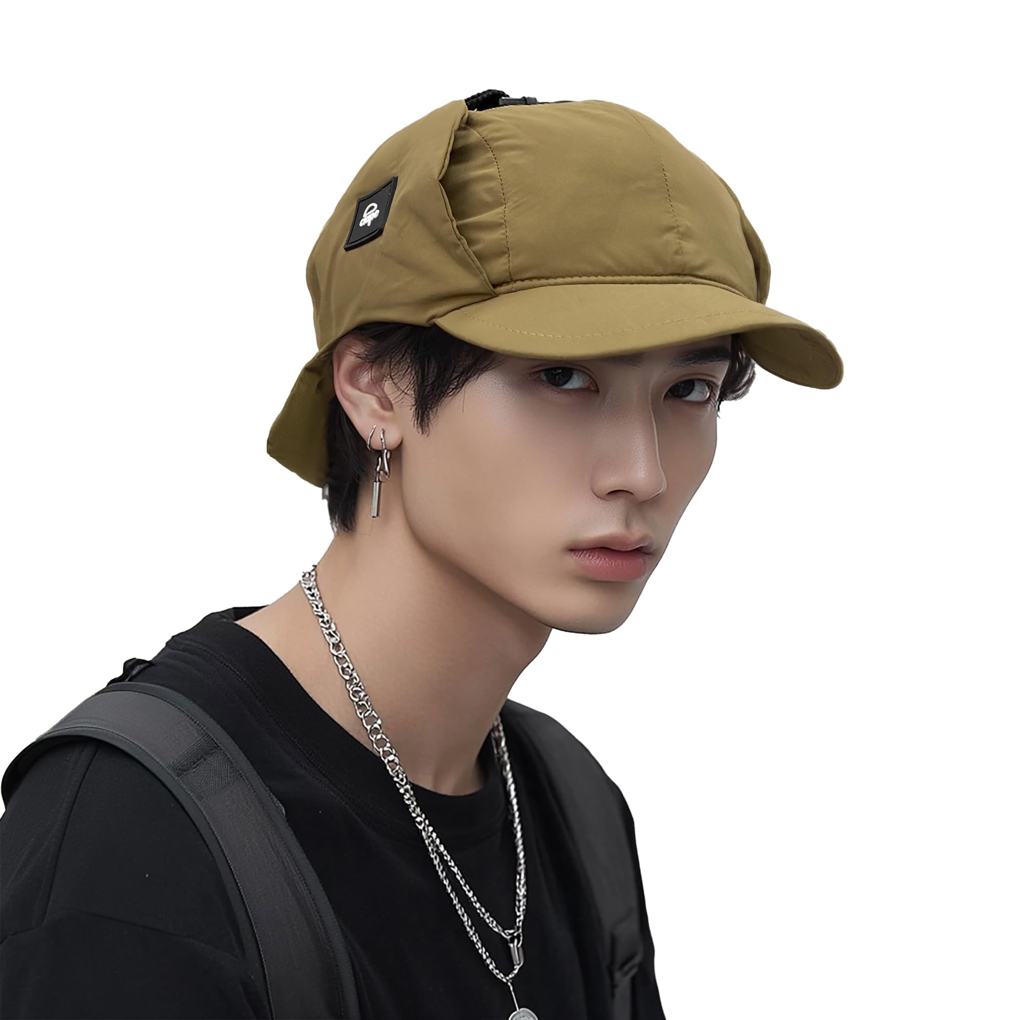 

Croogo Зимняя Летная и с Ушами и Идеально для и На улице Унисекс Шапка, Ветрозащитная, Снегозащитная, Дождезащитная, Клапаны, Легкая, Удобная, Теплая,