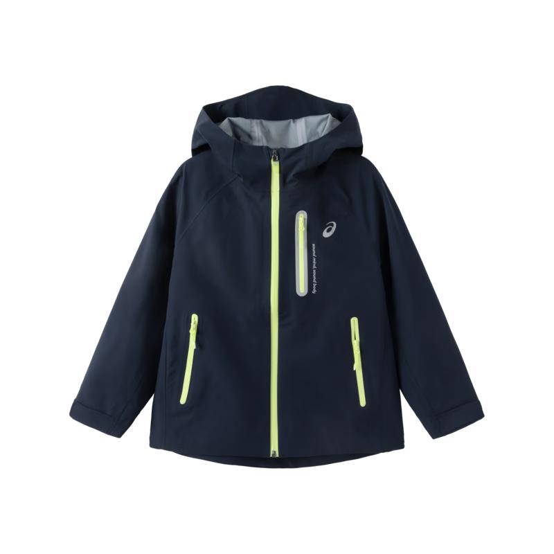 Asics 2025 Spring Kids Windproof Waterproof Breathable Outdoor Jacket 170