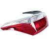 For Citroen C-Elysee Sedan 2014 2015 2016 Tail Light Rear Bumper Turn Signal Brake Lamp Housing Without Bulb Car Accessories