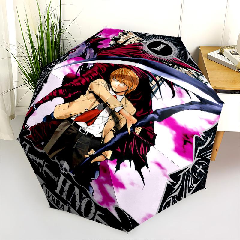 Shadows Power: Tale Destiny Folding Umbrella Suitable for All Seasons Durable Sun Umbrella Umbrella Travel