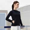 FILA Athletics Fitness Breathable Quick-Dry Ultra-Light Lightweight Casual Hooded Jacket Women jackets Dark-Blue A11W431505F-NV