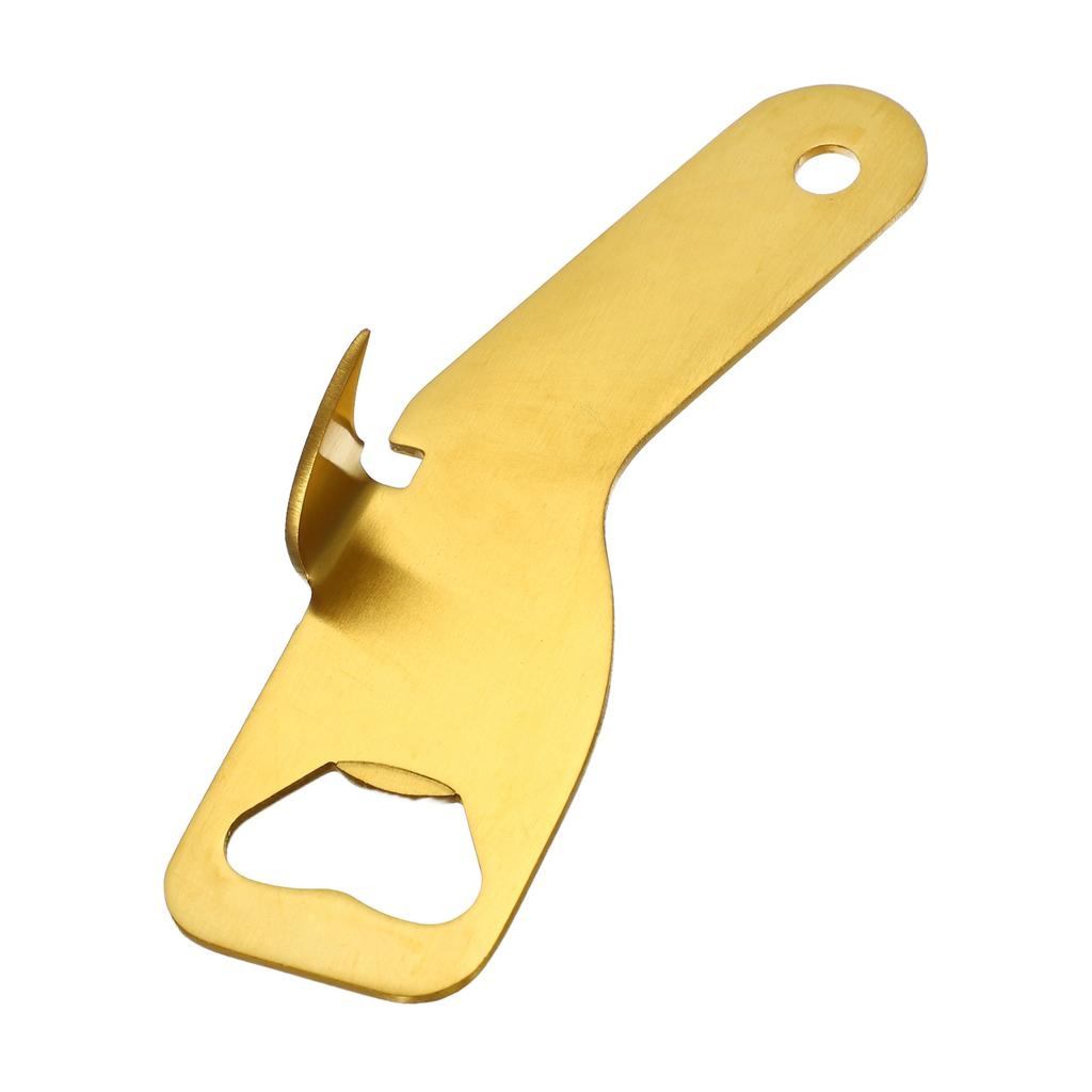 Stainless Steel Bottle Opener, Manual Can Punch Bottle Opener, Versatile Can Tapper for Beverage Beer Soda Cans Kitchen Camping