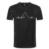 Gerunisex Shepherd Heartbeat Tshirt Funny Dog Lovers Quote Cheap Sale 100 Cotton T Shirts For Boys Unisex Print