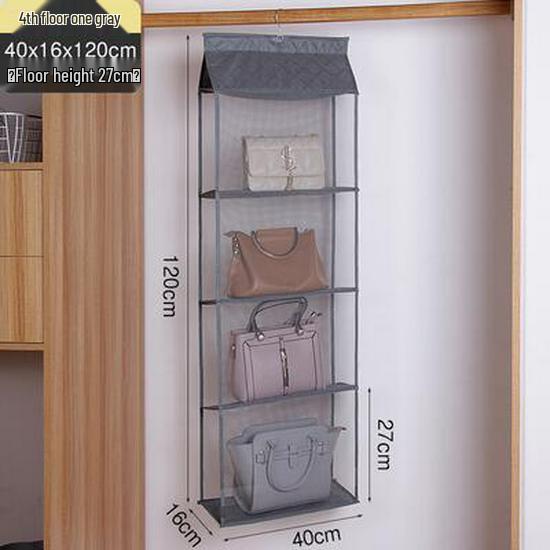 Wiszący materiałowy organizer do szafy - Pyłoszczelny wieszak do przechowywania