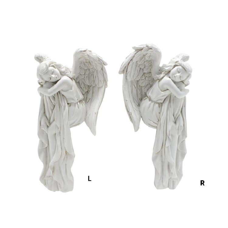 Creative Resin Angelic Figurine European Hanging Door Frames Enhances Space Decoration for Homeowner and Designers