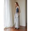 Saendeusaundeu (Women) String Layered Sleeveless Charcoal