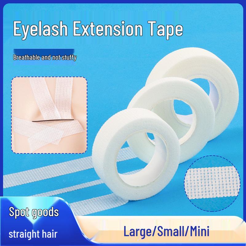 Breathable Non-Woven Easy-Tear Eyelash Grafting Tape for Lash Separation