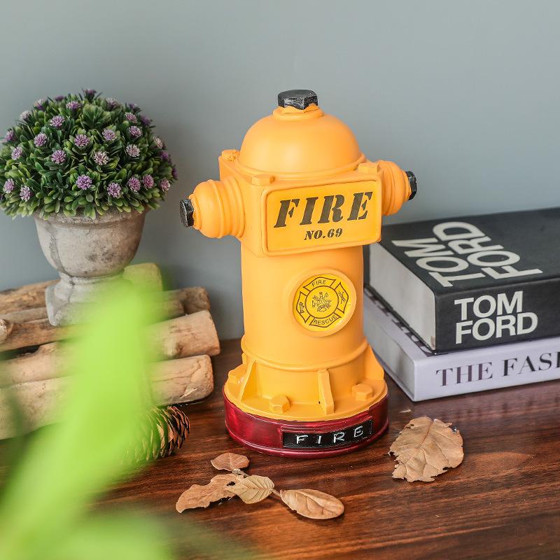 Vintage American British Industrial Style Fire Hydrant Home Decor Creative Prop Bar Display Ornament
