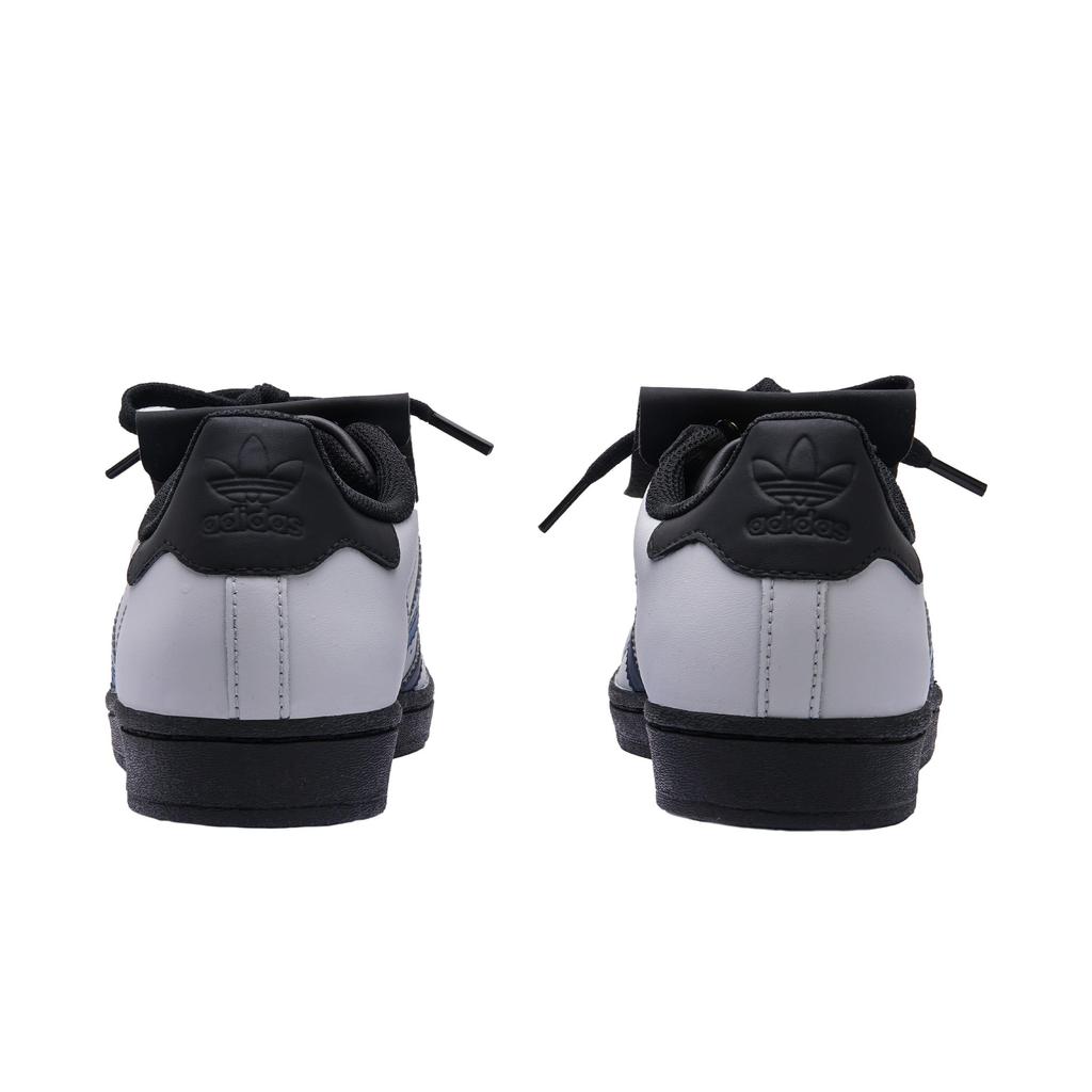 adidas Oryginalne SUPERSTAR Antypoślizgowe Odporne na ścieranie Niskie Buty do Skateboardu Unisex Czarne Szare EG4959(Zespół645-)