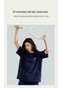 Pure Cotton Summer Pajamas - Lightweight, Versatile Pullover for Indoor/Outdoor Comfort