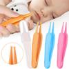 Pinza para Mocos de Bebé Limpiador de Oído Nariz Ombligo para Bebés Herramientas de Limpieza Pinzas de Seguridad para Niños Fórceps de Limpieza Suministros para el Cuidado de la Cavidad Nasal de Niños Pequeños