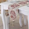 Modern European Jacquard Table Runner Luxury Embroidered Table Runner Minimalist Velvet Dining Table Runner Simple Fashionable