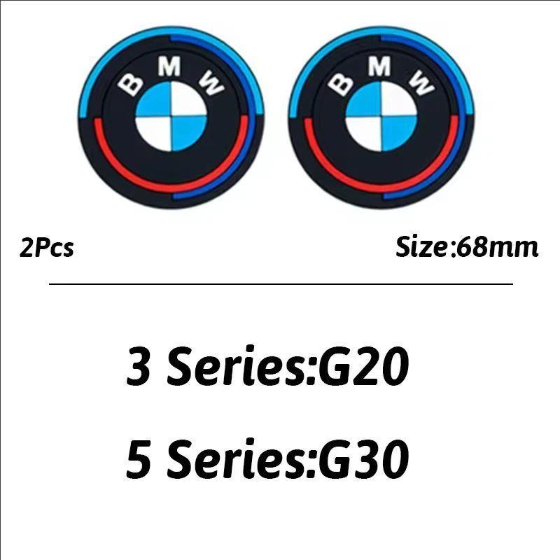 2 Stück Auto Wasserbecher Flaschenhalter Anti-Rutsch Wasserdichte Matte / Aufkleber Für BMW M E46 E39 E90 E36 E60 E34 E30 F30 G20 X1 X2 X3 X5 hkvr74