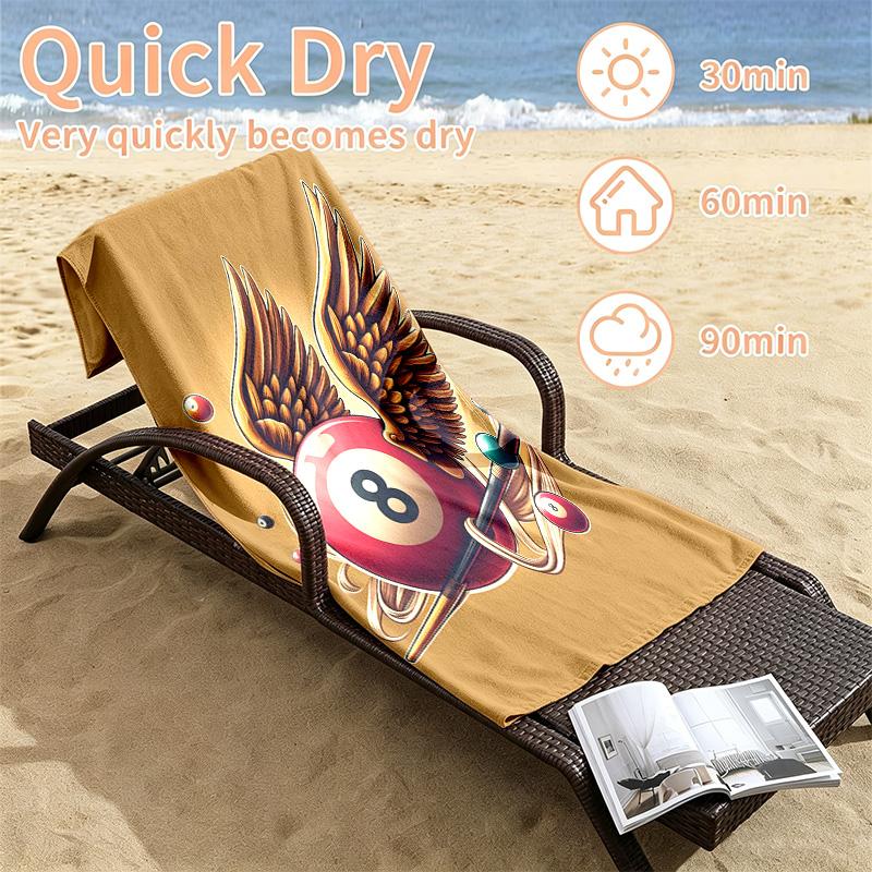 8ball Beach towels also serve as bath towels summer essential a musthave for the outdoors the beach and the pool