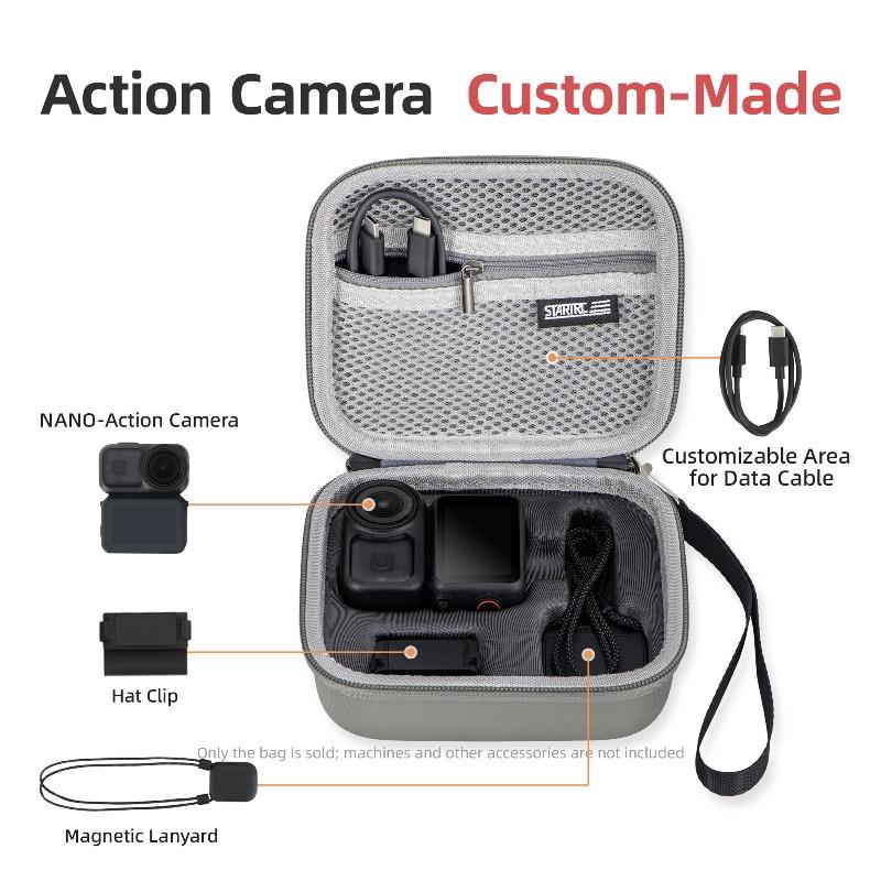 Travel Carrying Case Hard Protective Case for DJI Osmo Nano Standard Portable Storage Bag for DJI Osmo Nano Camera Accessories