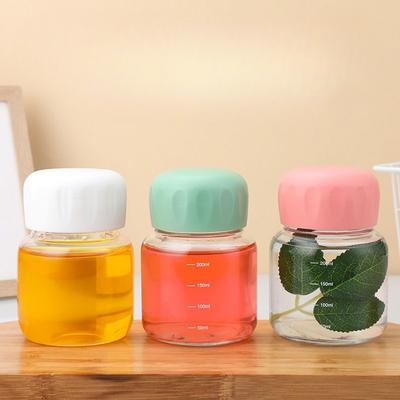 Fat and Chubby Cup - Large-sized Milk Cup, Soy Milk Cup, Cup with Scale, Heat-resistant Cup, Portable Water Cup, Glass Cup That Can Be Heated