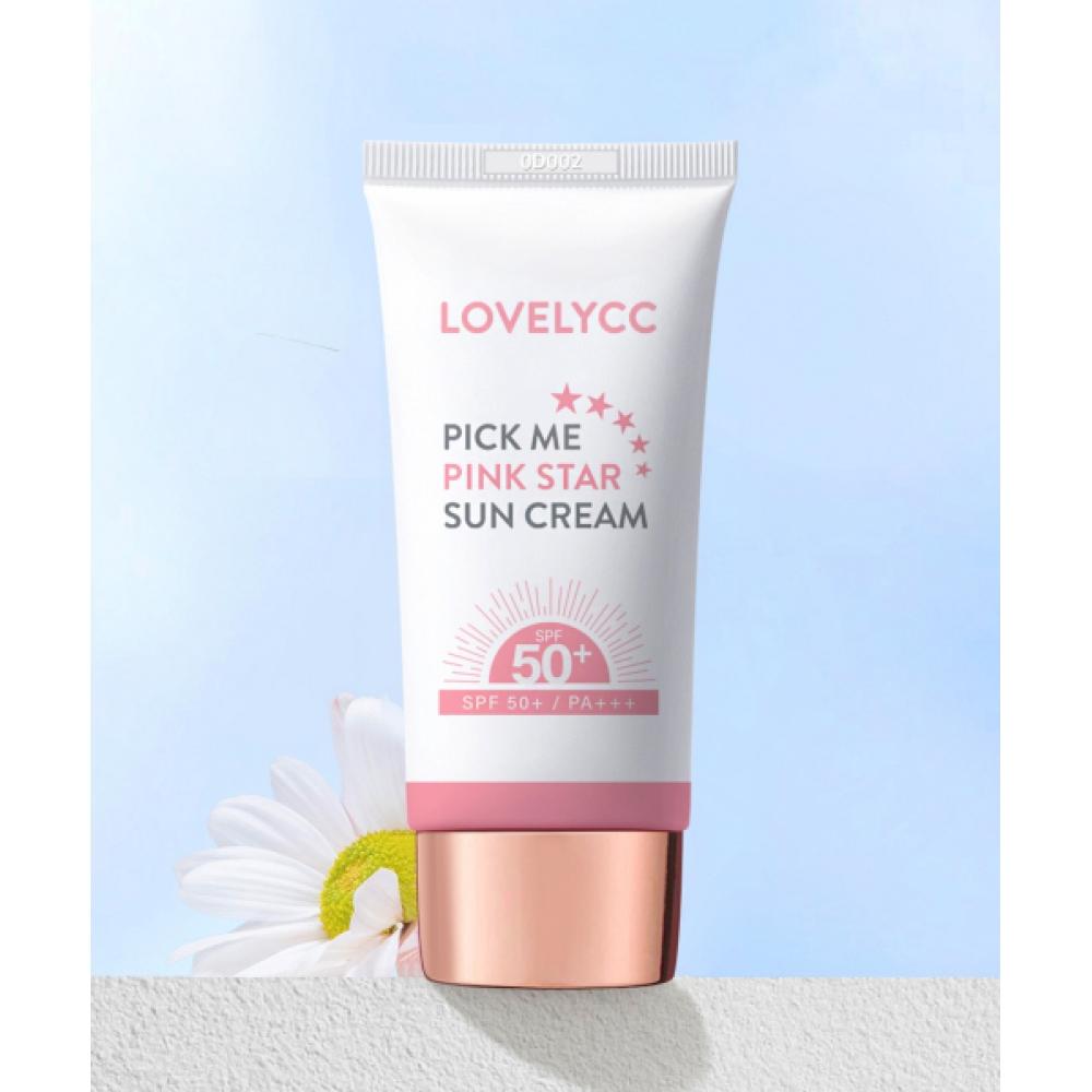 

Lovelycc Pick Me Pink Star Suncream 50ml NONE