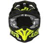 Kask Just1 J39 Gwiazdy Czarne Fluo Żółte Tytan Matowy Xl