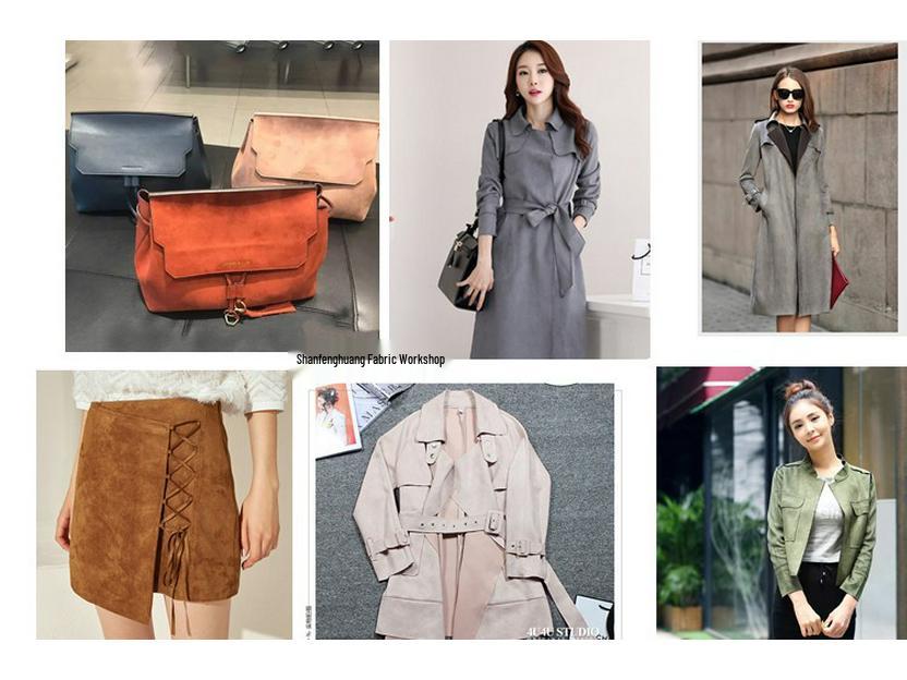 Luxury Snowflake Velvet Suede Air Layer Fabric - Thick, Stretchy, Soft, Delicate Knit