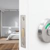 Badezimmer-Anzeigeschloss Frei Besetzt Kabinentürschloss Schlüsselloser Riegel Metall-Badezimmerschloss für Gewerbe- und Wohnmobilgebrauch