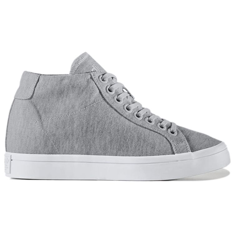 Adidas Originals Court Vantage Mid Top Skate Shoes Women Sneakers Gray DB1287
