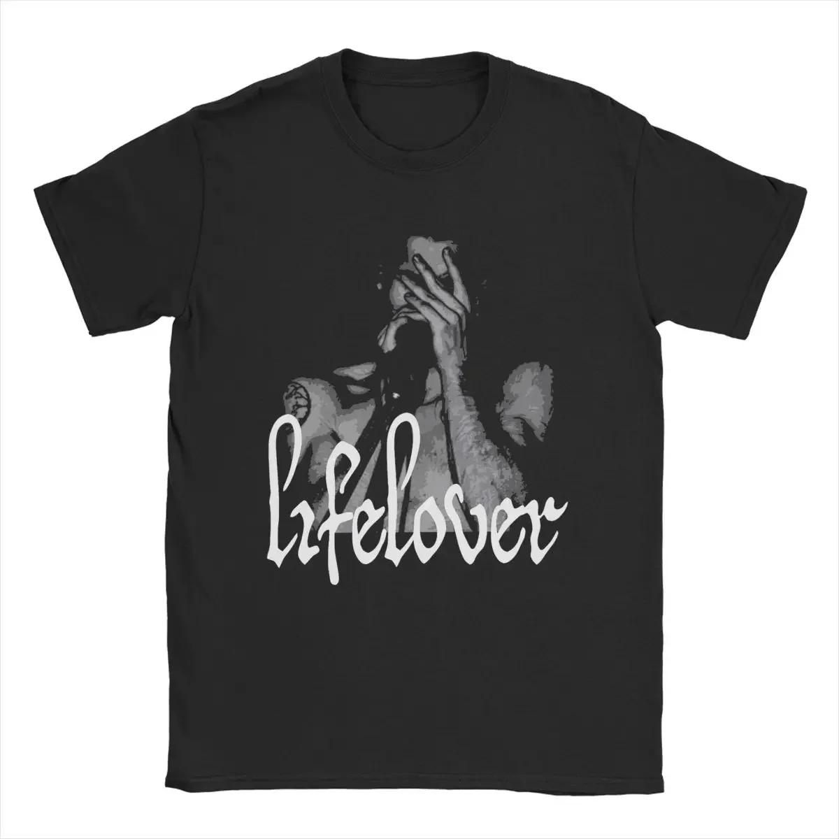 

Lifelover Band Men s T Shirt Funny Tee Shirt Short Sleeve Crew Neck T-Shirt Pure Cotton Plus Tops#Color S
