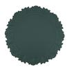 Imitation leather placemat PVC mat Nordic style 18cm round plate mat hotel creative edge pressing plate mat coaster