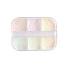 6 Grids Nail Glitter Aurora Mirror Powder Pearl Shell Rubbing Pigment Soap Sparkly Charm Nails Art Design
