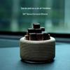 High-End Black Walnut Car Aromatherapy Diffuser