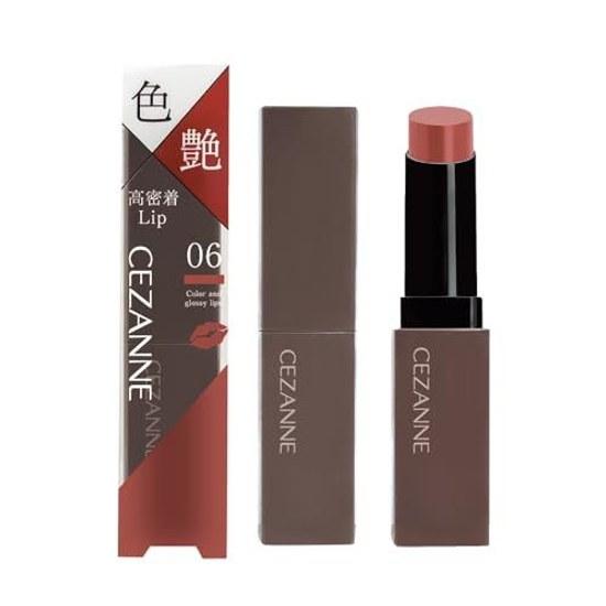 Cezanne Lip Color Shield 06 Rose Beige 3.7g Gel Film Long-lasting