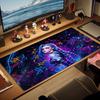 Neon Dreamscape Large Size Mouse Pad Large Gaming Table Cushion Nonslip Laptop Tablet Big Mousepad Xxl Mat Mini Pc Playmat With Lock Edge