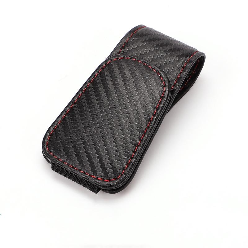 Universal Bil Auto Solskydd Glasögon Box Solglasögon Klippkort Biljetthållare Stativ Fäst Pennfodral Glasögon Biltillbehör