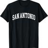 San Antonio Texas Vintage Abgetragenes Design Klassisches T-Shirt